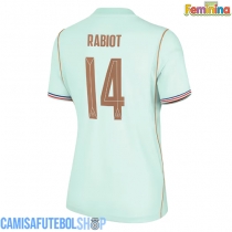 Camisa de time de futebol França Adrien Rabiot #14 Replicas 2º Equipamento Feminina Mundo 2026 Manga Curta